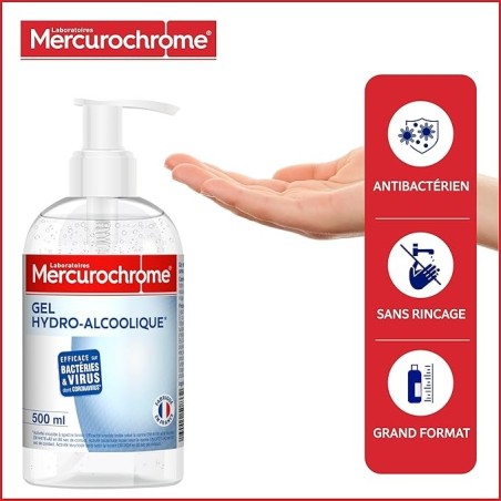 Hand Sanitizer Gel 500 ml | Faso Médico Tech