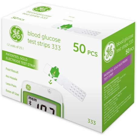 Blood Glucose Test Strips x50 | Faso Médico Tech