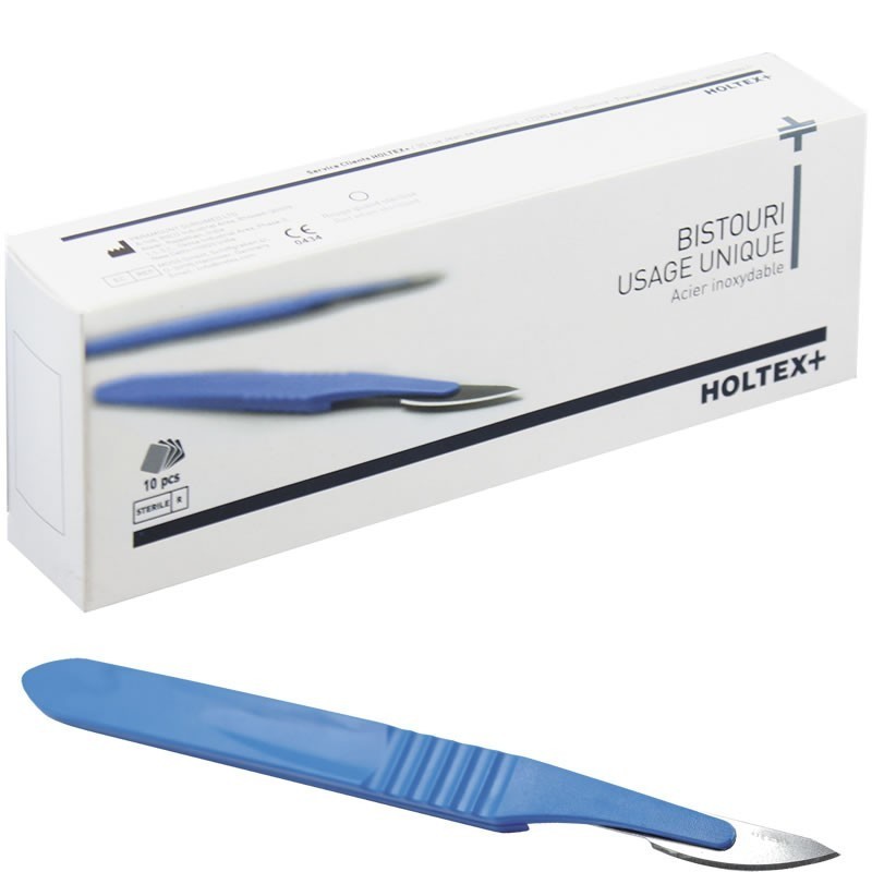 Bistouri Stérile Usage Unique n°10 | Faso Médico Tech