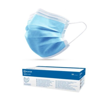 Surgical Face Masks 3-Ply x50 | Faso Médico Tech
